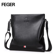 Load image into Gallery viewer, FEGER Man Vertical Genuine Leather bag