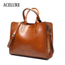 Load image into Gallery viewer, ACELURE Leather Handbags Big Women Bag High