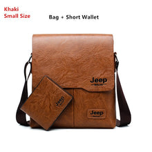 Load image into Gallery viewer, Men Tote Bags Set JEEP BULUO Famous Brand
